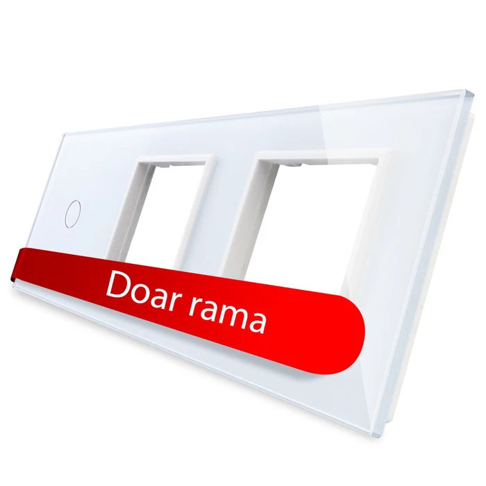 Aparataje LIVOLO - PANOU INTRERUPATOR SIMPLU+RAMA DUBLA