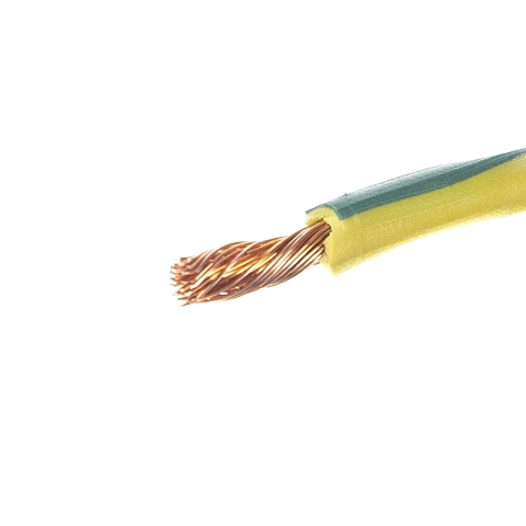 Conductor MYF 2.5 mm² Verde/Galben 100 m | Fir împământare flexibil [1]