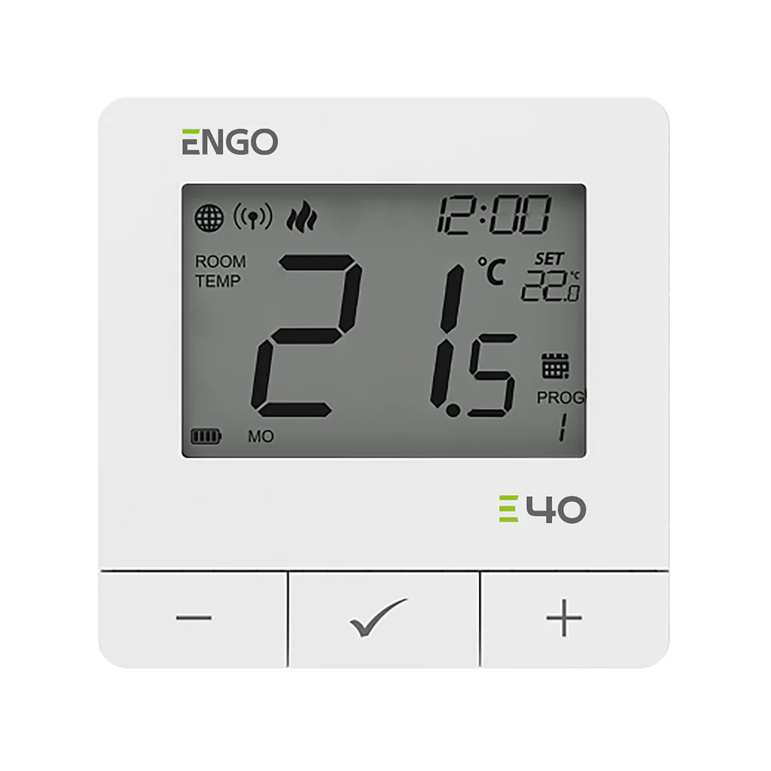 Termostat Engo - Termostat Zigbee ENGO E40-BATW,