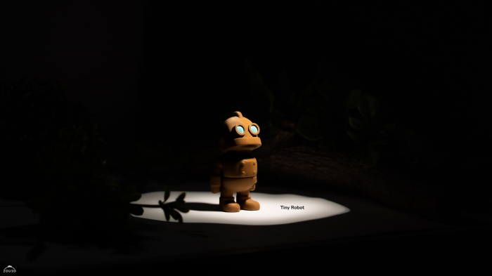 Figurină Articulată "Tiny Robot" Imprimată 3D | Jucărie Fidget Robot Vintage | Decor Birou Sci-Fi [5]