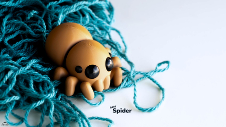 Figurină Articulată "Baby Spider" Imprimată 3D | Păianjen Flexi Fidget | Decor Halloween & Birou [1]