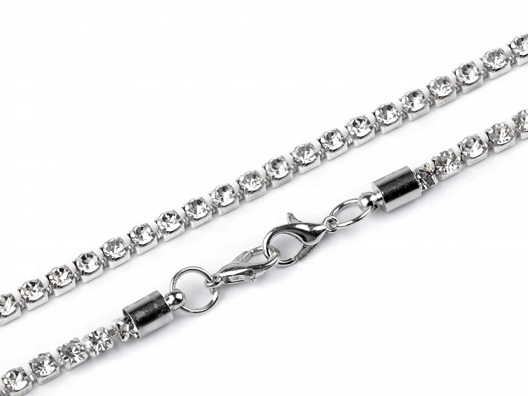 Lant cu strass pentru genti si haine 33 cm [1]