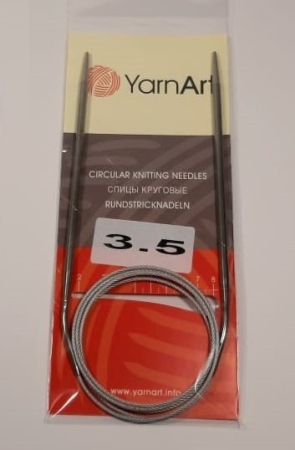 Accesorii pentru tricotat si crosetat - Andrele circulare din otel YarnArt 100 cm