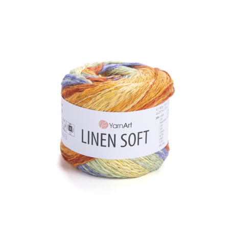 Fire In - Fir Linen Soft YarnArt