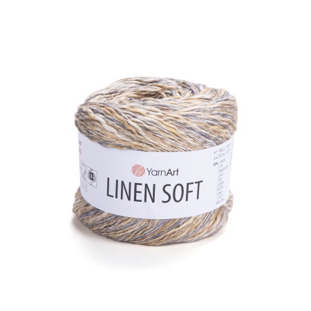 Fire In - Fir Linen Soft YarnArt