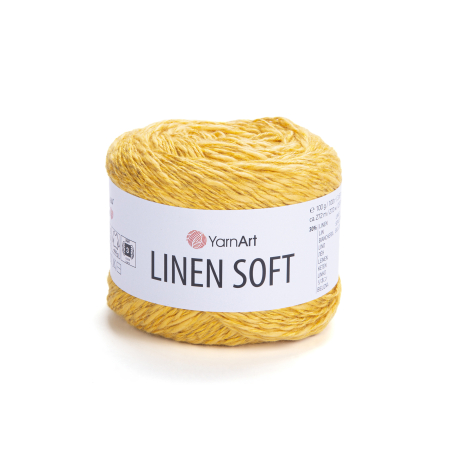 Fire In - Fir Linen Soft YarnArt