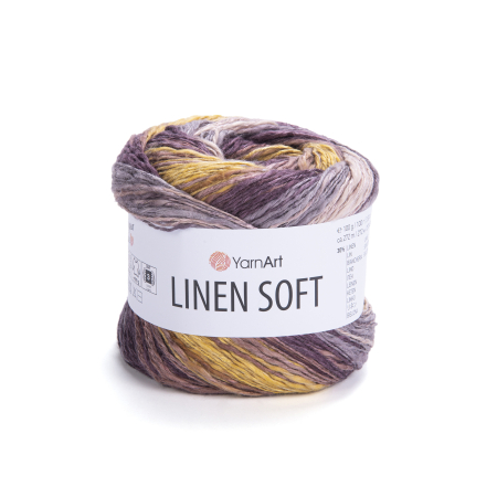 Fire In - Fir Linen Soft YarnArt