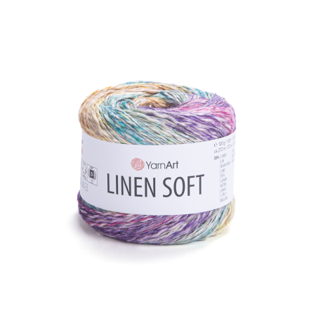 Fire In - Fir Linen Soft YarnArt