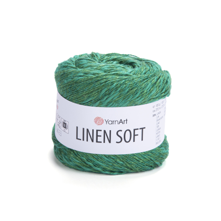 Fire In - Fir Linen Soft YarnArt