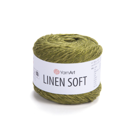 Fire In - Fir Linen Soft YarnArt