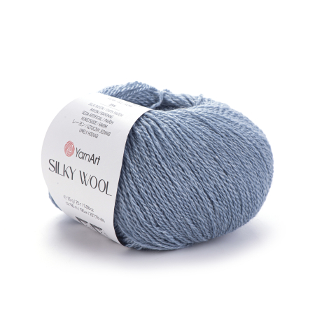 Produse pentru tricotat/crosetat - Fir Silky Wool  pentru tricotat si crosetat