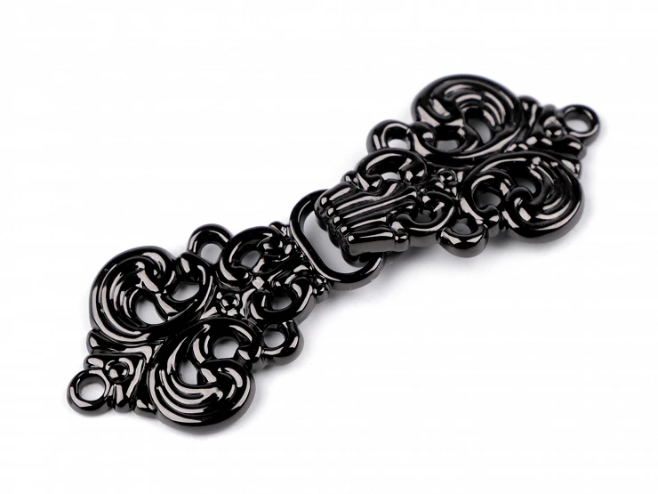 Articole de mercerie din metal - Inchizatoare decorativa filigranata