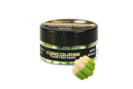 Momeli pentru cârlig - Benzar Mix Concourse Twister Mini Garlic Almond 5.5mm 17gr.