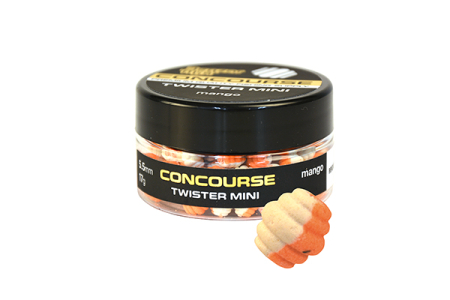 Momeli pentru cârlig - Benzar Mix Concourse Twister Mini Mango 5.5mm 17gr.