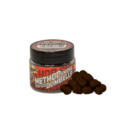 Momeli pentru cârlig - Benzar Mix Method Smoke Wafter Dumbells Scopex & N-Butyric 8mm 30ml