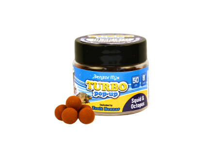 Momeli pentru cârlig - Benzar Mix Turbo Pop Up Pruna 10mm 20buc.