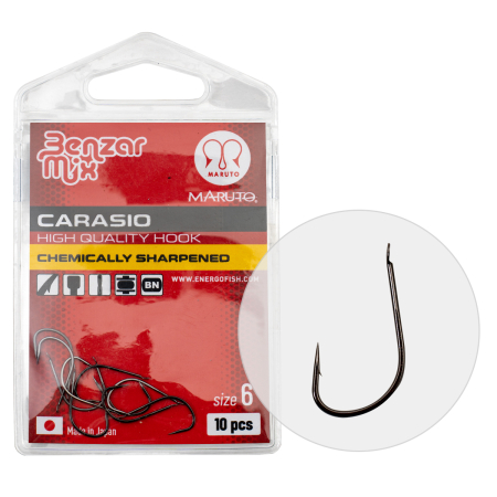Carlige Feeder & Stationar - Carlige Benzar Mix Carasio Nr.6 10buc. / plic