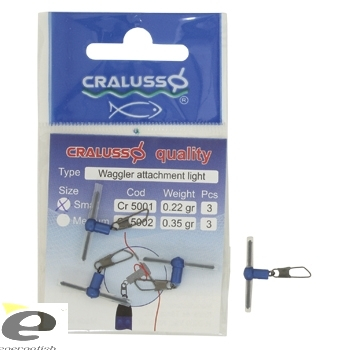 Accesorii universale feeder & stationar - Claursso Prindere Pluta Culisanta Light Marimea M 3 buc. / plic