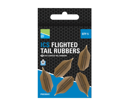 Accesorii universale feeder & stationar - Conuri Method Preston ICS Flighted Tail Rubbers 5buc. / cutie