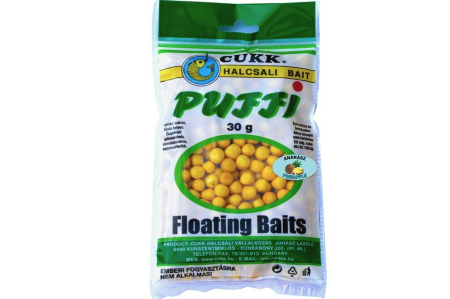 Momeli pentru cârlig - Cukk Puffi Mediu Ananas 30gr.