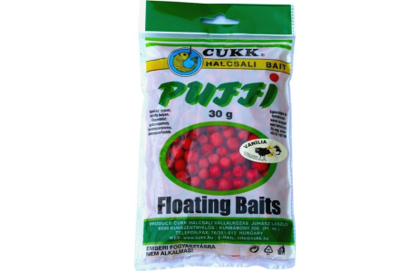 Momeli pentru cârlig - Cukk Puffi Mediu Vanilie 30gr.
