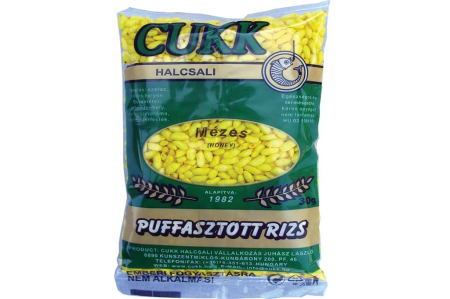 Momeli pentru cârlig - Cukk Puffi Orez Expandat Miere Galben 30gr.