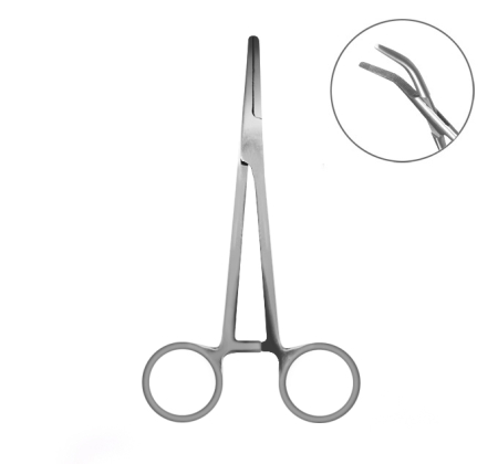 Foarfece - Delphin Forceps Curved 15cm