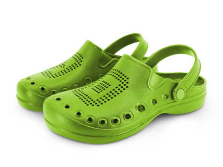 Incaltaminte - Delphin Saboti Verde Fluo Marimea 44