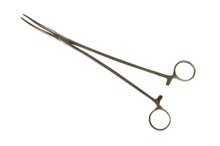 Foarfece - Energo Team Curved Forceps 25cm
