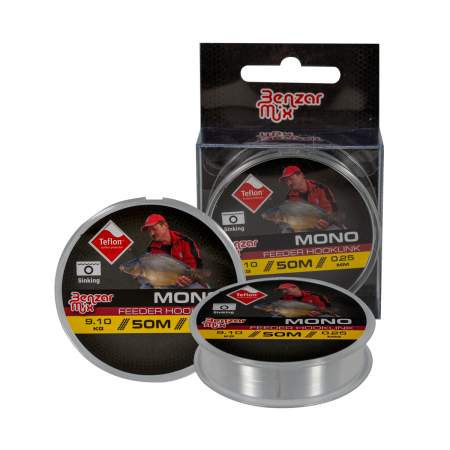 Fire Monofilament - Fir Monofilament Benzar 50m 0.25mm 9.1kg