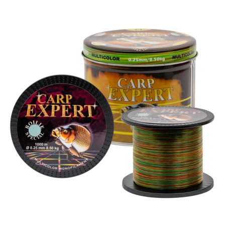 Fire Monofilament - Fir Monofilament Carp Expert Multicolor 0.25mm 8.5kg 1000m
