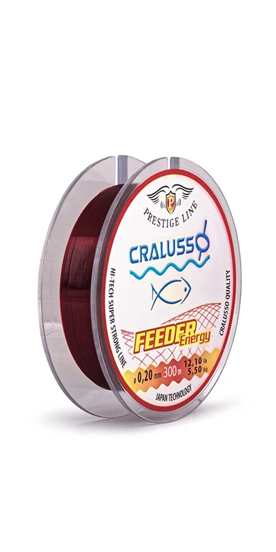 Fire Monofilament - Fir Monofilament Feeder Cralusso Feeder Prestige 0.25mm 8.6kg 150m