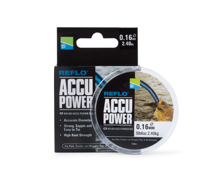 Fire Monofilament - Fir Monofilament Preston Reflo Accu Power 100m 0.18mm 2.88kg
