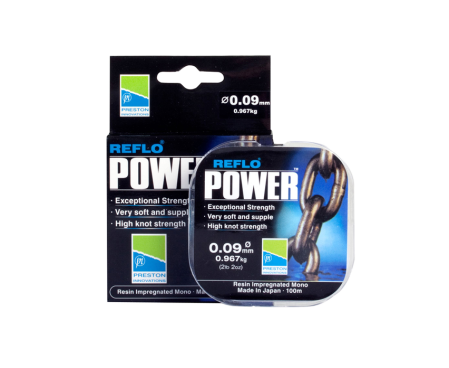 Fire Monofilament - Fir Monofilament Preston Reflo Power 100m 0.11mm 1.521kg