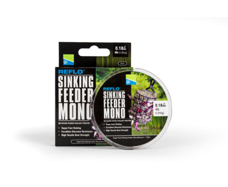 Fire Monofilament - Fir Monofilament Preston Reflo Sinking Feeder 150m 0.20mm 2.27kg