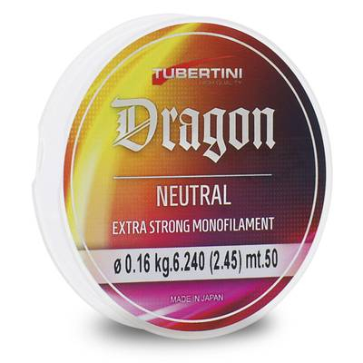 Fire Monofilament - Fir Monofilament Tubertini Dragon 50m 0.14mm 3.9kg