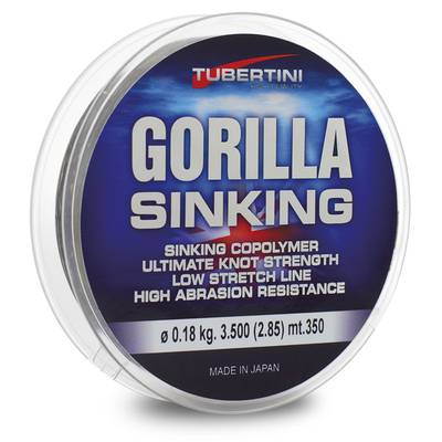 Fire Monofilament - Fir Monofilament Tubertini Gorilla Sinking 0.22mm 6.1kg 350m