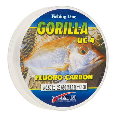 Fire Monofilament - Fir Monofilament Tubertini Gorilla UC4 0.16mm 3.74kg 100m