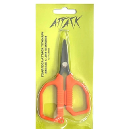Foarfece - Foarfeca Attack Titanium Braid & Line Scissors