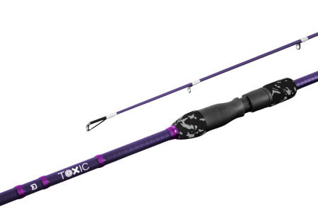 Lansete Spinning - Lanseta Delphin Toxic 2G Sectiuni 2 2.28m 7 - 30gr.