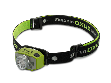 Lanterne - Lanternă Frontală Delphin OXUS Zoom 300 Lumeni 5W/1200mAh