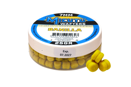 Momeli pentru cârlig - Micutu Wafters Banilla 7mm 25gr.
