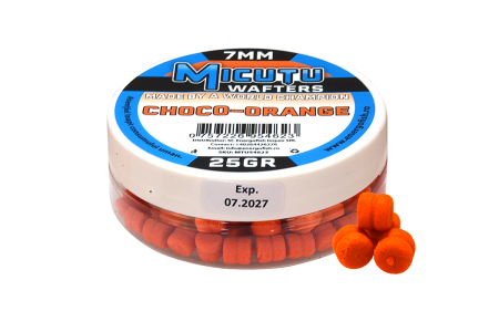 Momeli pentru cârlig - Micutu Wafters Choco - Orange 7mm 25gr.