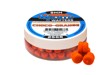 Momeli pentru cârlig - Micutu Wafters Choco - Orange 9mm 25gr.