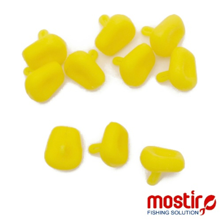 Momeli pentru cârlig - Mostiro Stopper Porumb Flotant Small Yellow 10buc.