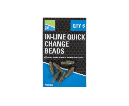 Accesorii universale feeder & stationar - Preston In Line Quick Change 6 buc. / plic