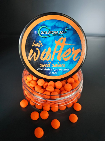 Momeli pentru cârlig - Salmon 20+ Balls Wafters Ciocolata & Portocala 8mm 23gr.