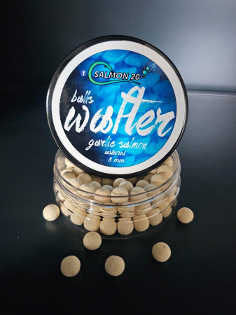 Momeli pentru cârlig - Salmon 20+ Balls Wafters Usturoi 8mm 23gr.