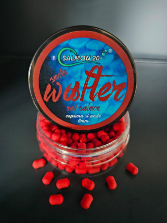 Momeli pentru cârlig - Salmon 20+ Smoke Wafters Capsuna & Peste 8mm 23gr.