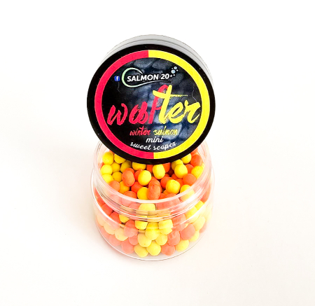 Momeli pentru cârlig - Salmon 20+ Wafter Winter Salmon Mini Sweet Scopex 30ml.